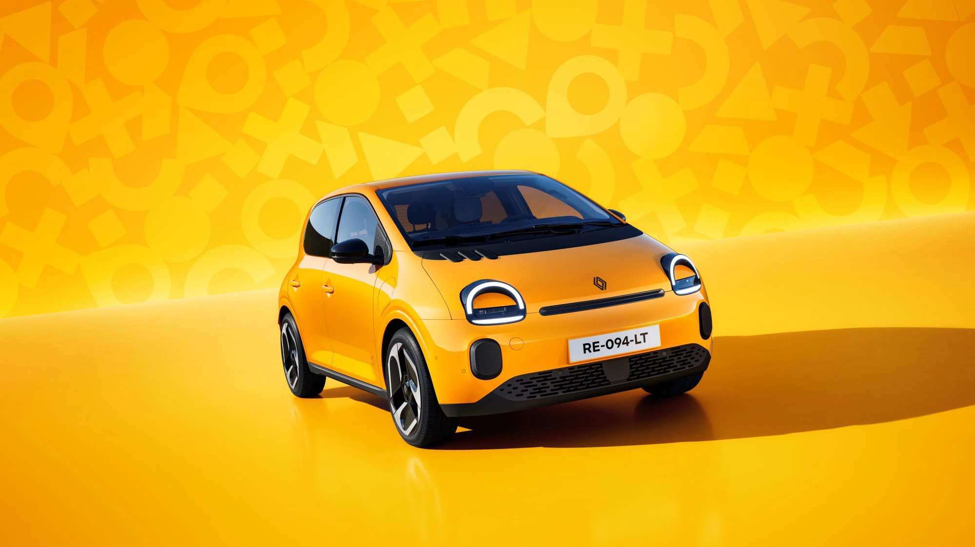 Renault Twingo 2026 Gul Studie Forfra
