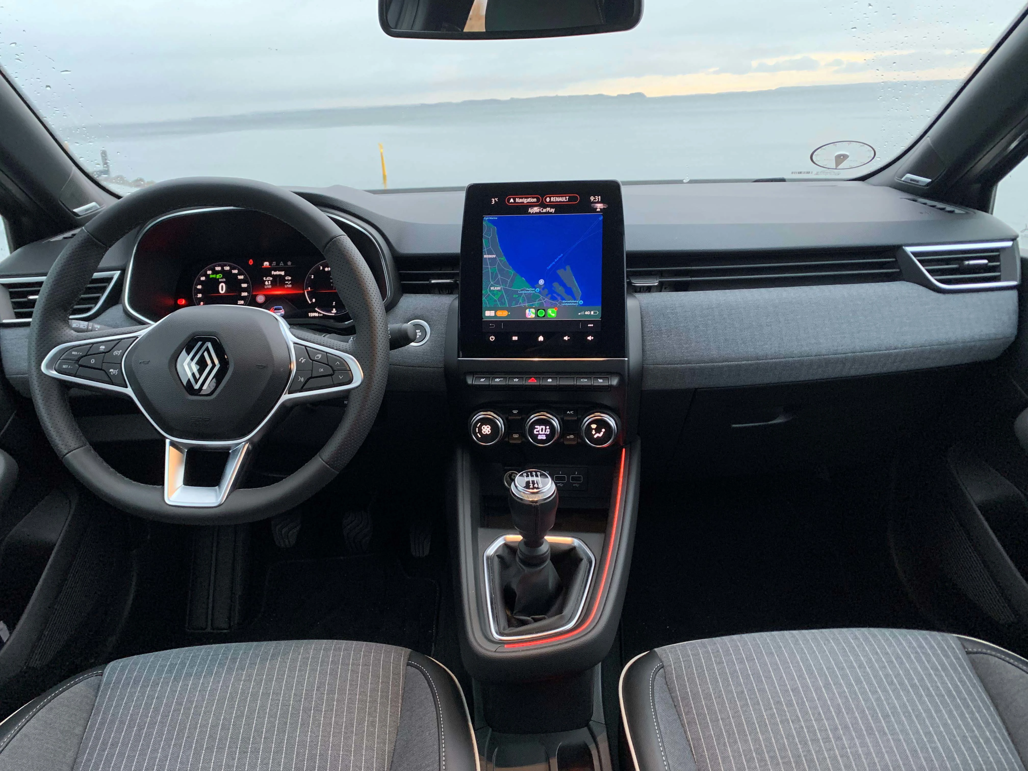 Renault Clio 2024 Facelift Dansk Skaerme