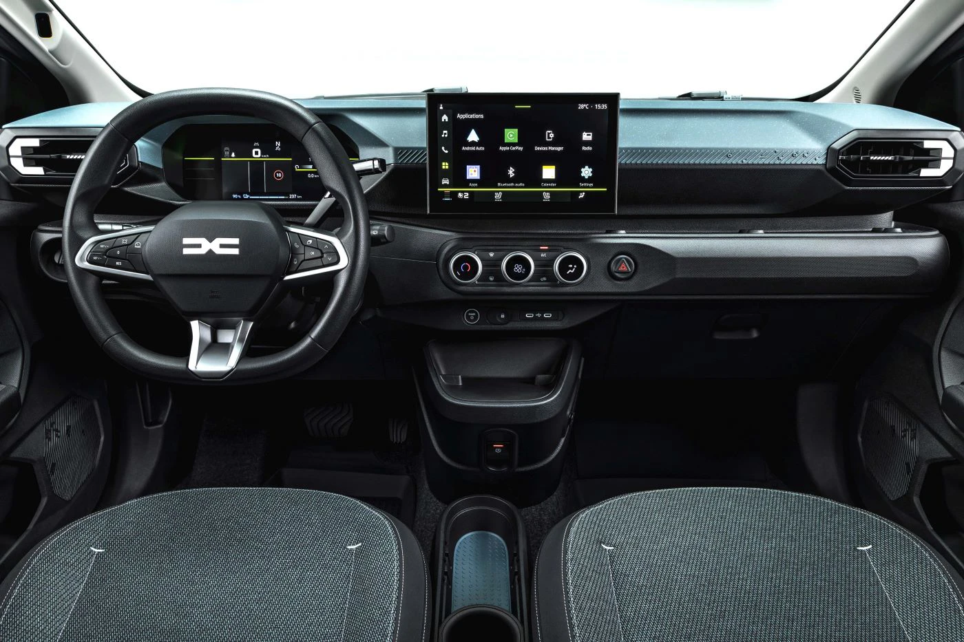 Dacia Spring 2026 Interiør