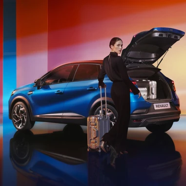 Renault Captur 2024 Esprit Alpine Iron Blue Studio Bagage