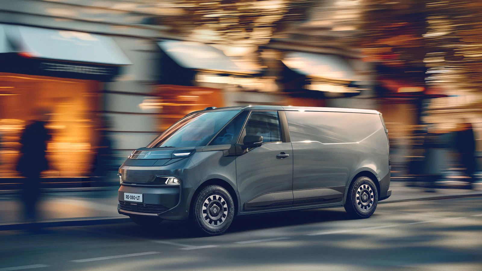 Renault Trafic E Tech Electric 2026 Skraa Side