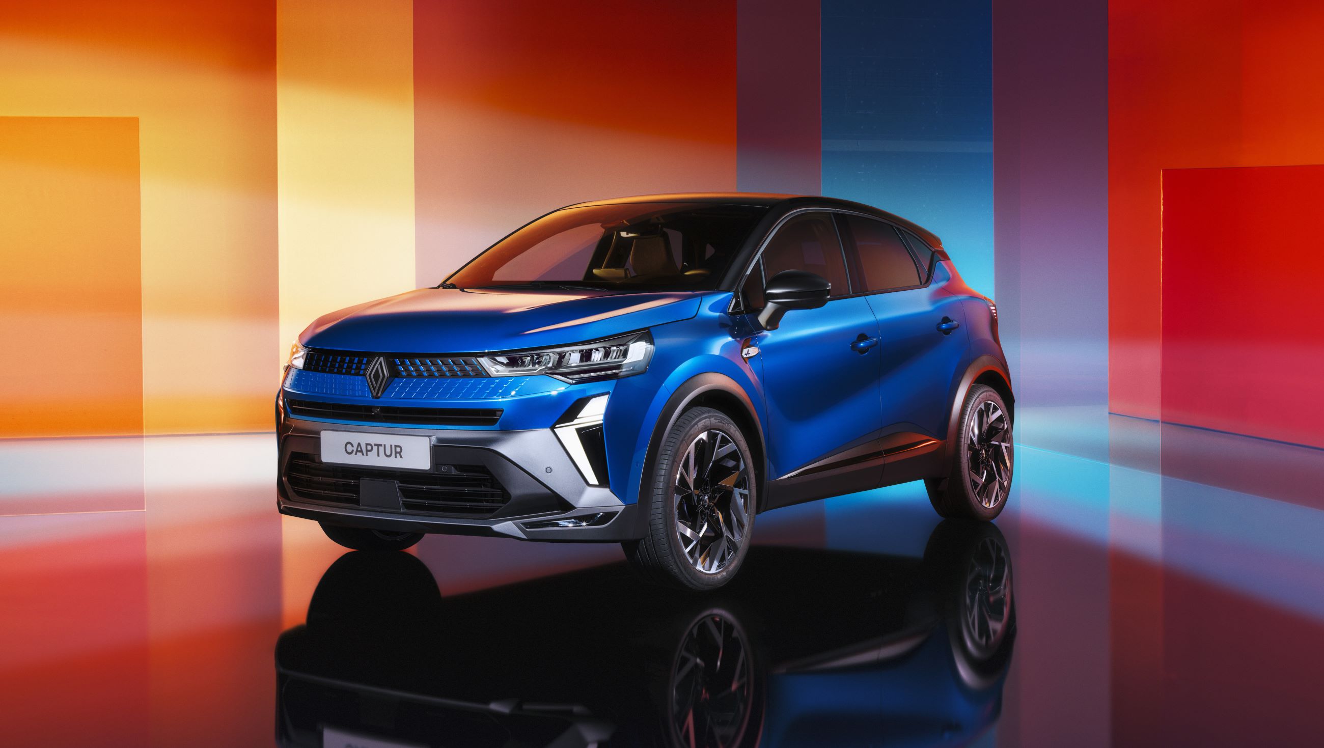 Renault Captur 2024 Esprit Alpine Iron Blue Studio Forende