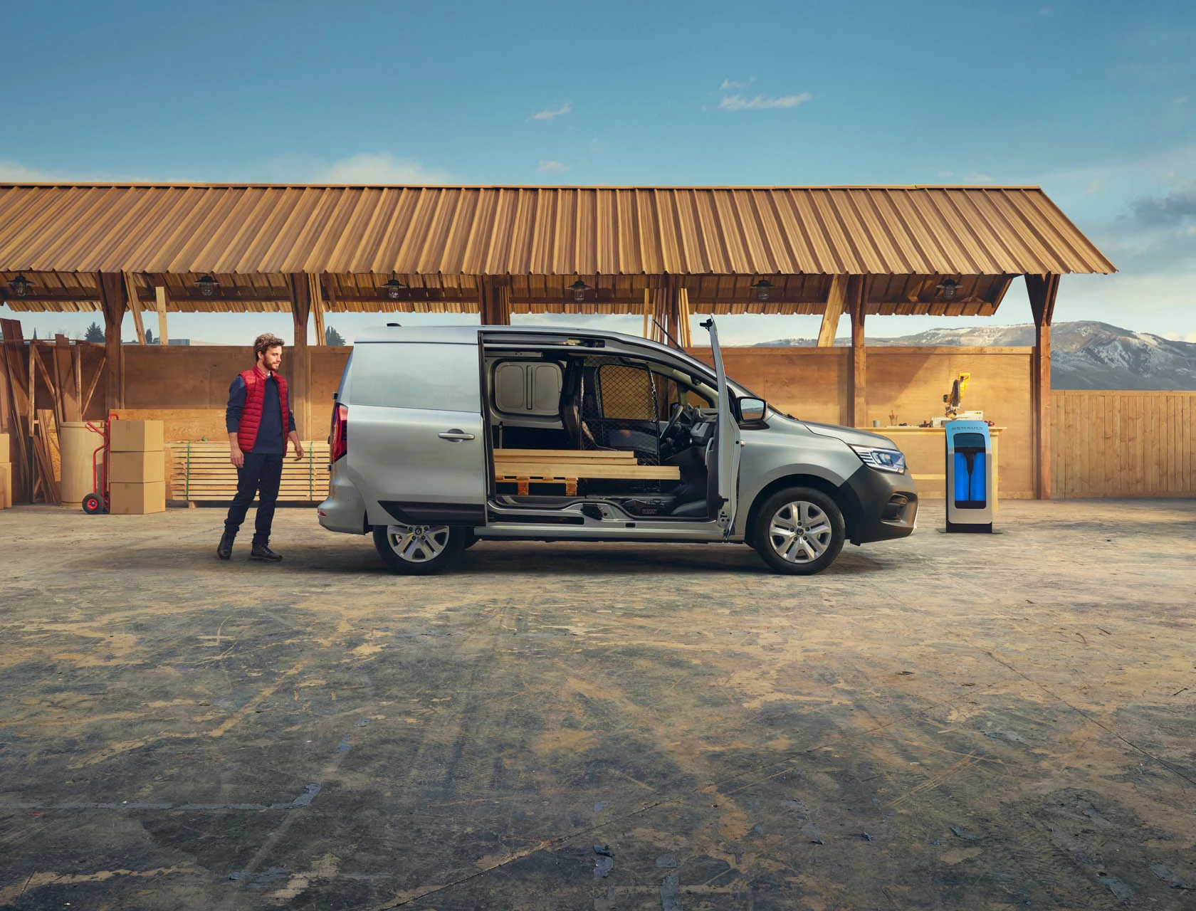 All New Renault Kangoo Van E TECH Electric