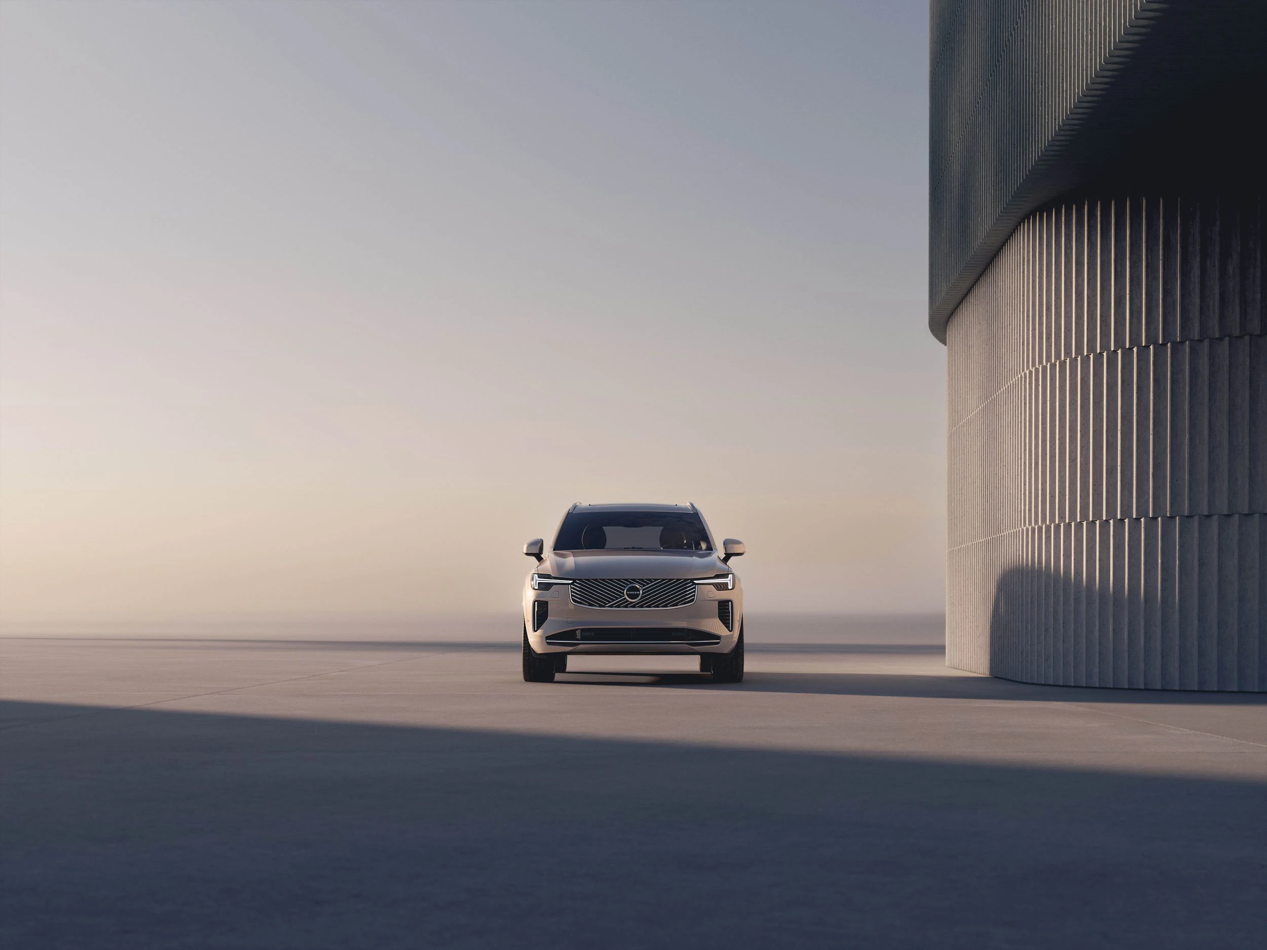 Volvo XC90 2024 Set Forfra