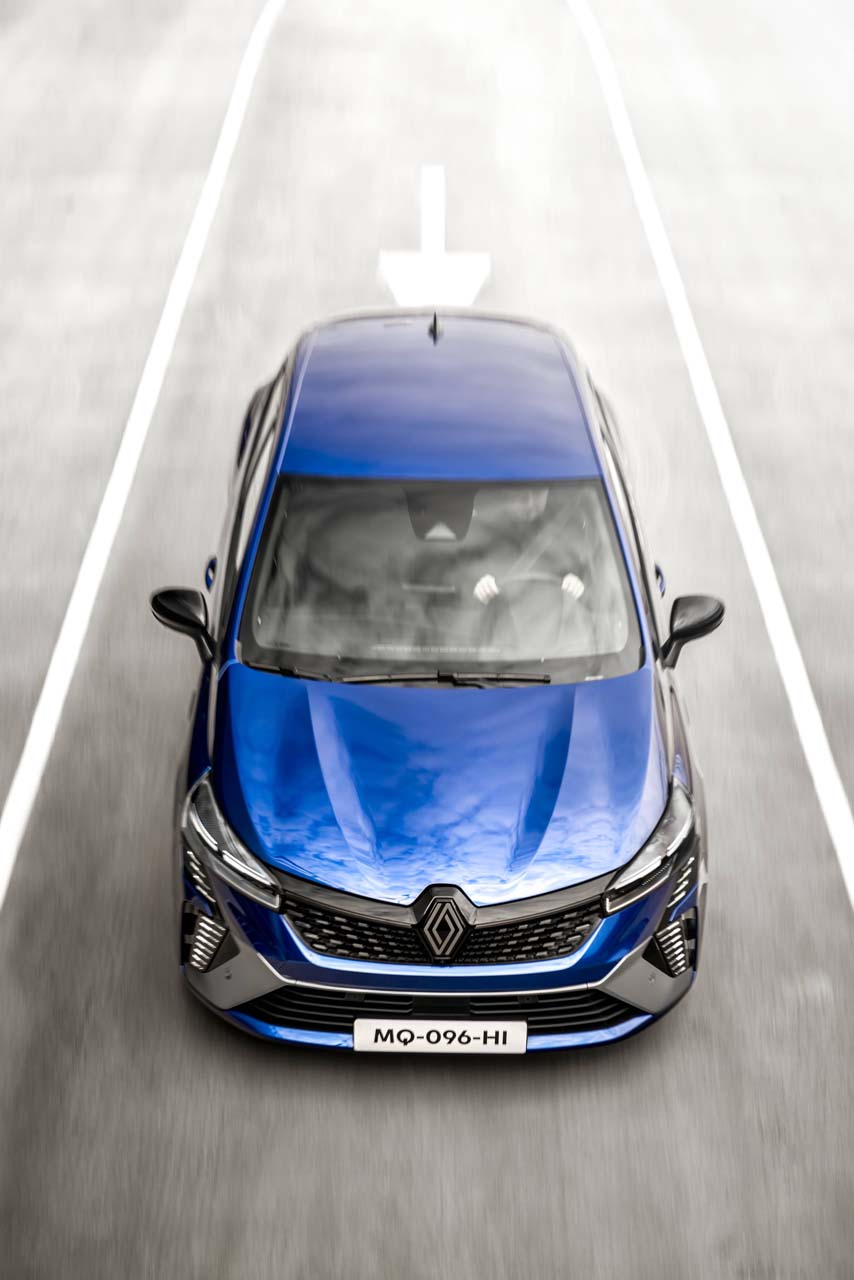 Renault Clio 2023 Oppefra